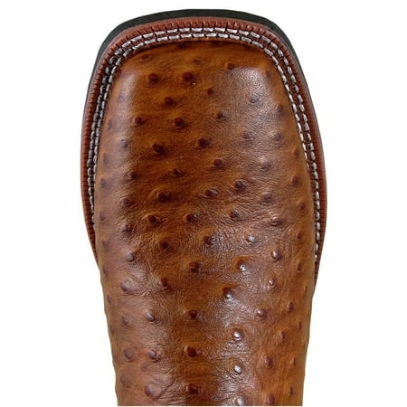 Men/'S Danville 11/" Cognac//Brown Crackle Leather Cowboy Boot
